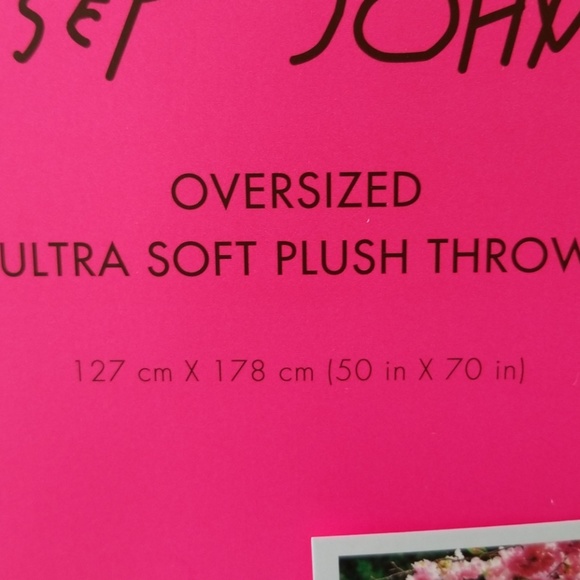 Sun sale Betsey Johnson skull plush throw - Picture 2 of 4